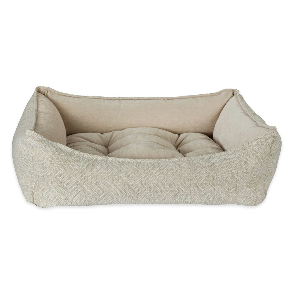 【SofyDOG】BOWSERS 勺日方枕極適寵物床 極簡米色-M 睡墊 睡床 手工製作