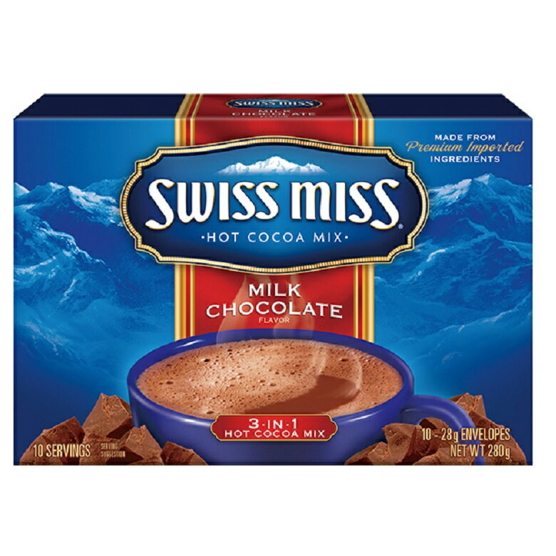 SWISS MISS 熱可可粉牛奶巧克力(28克*10包) [大買家]