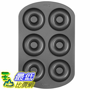 [o美國直購] Wilton 2105-0565 甜甜圈烤盤 烤模 Nonstick 6-Cavity Donut Pan