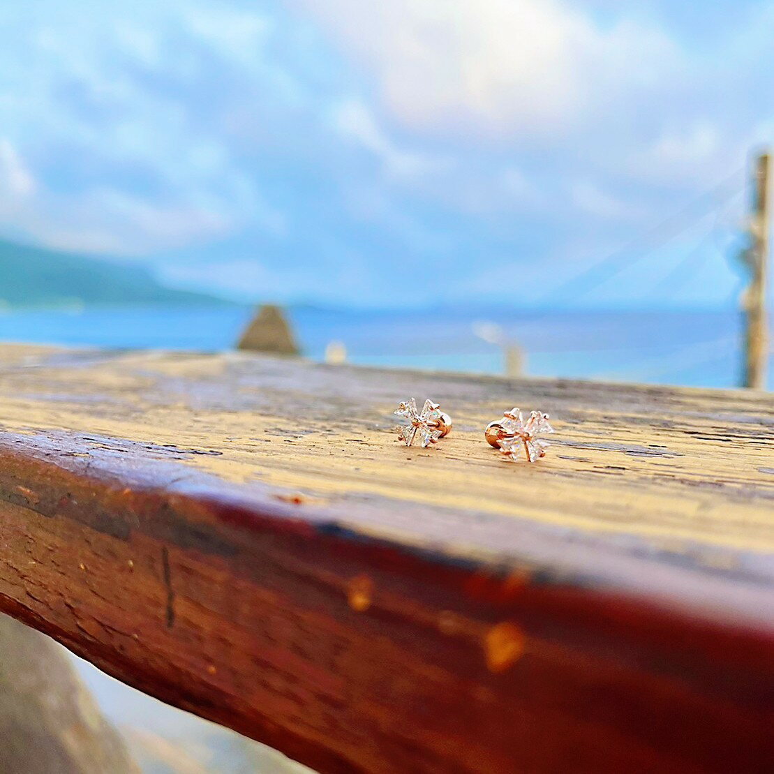 現貨專區｜風車．轉珠耳環(hde41)｜送禮精選店家★Reyna jewelry 女王飾品