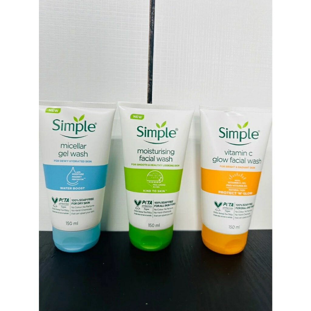 Simple 清妍 潔面露 / 潔顏乳 / 化妝水 / 卸妝水 / 卸妝液 / 護乳液 / 濕乳液 / 精華｜丹丹悅生活