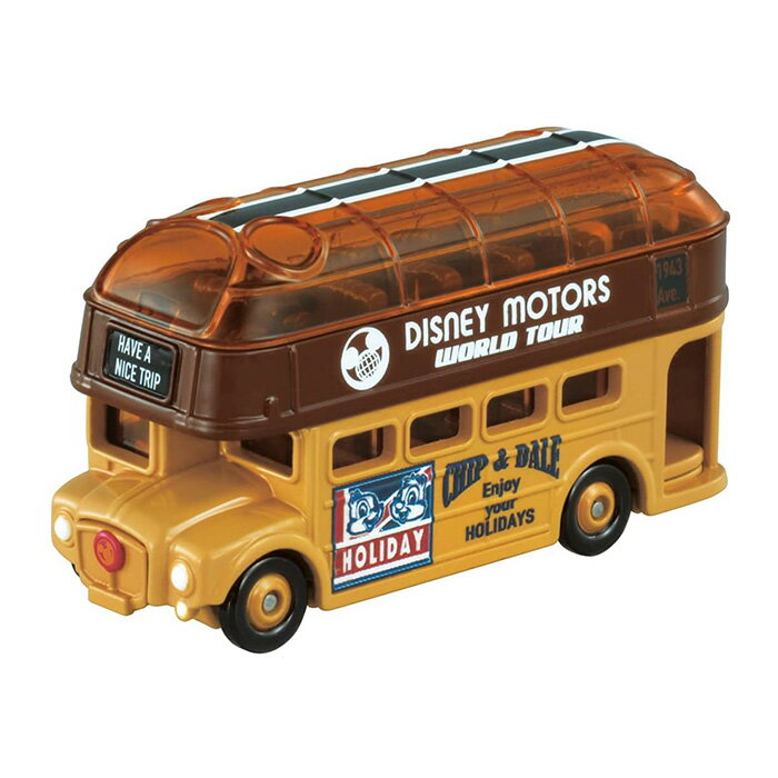 Dream TOMICA 夢幻小汽車 迪士尼 環遊世界系列 奇奇蒂蒂巴士 【鯊玩具】