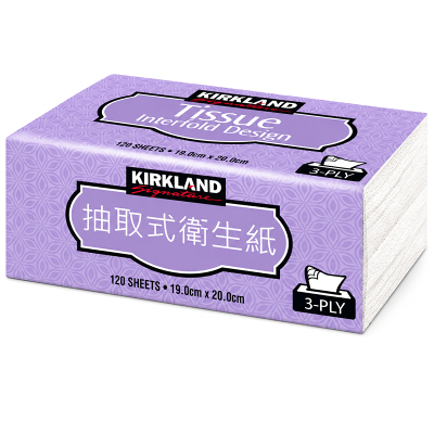 好市多衛生紙Costco科克蘭衛生紙 好事多 KIRKLAND 抽取式衛生紙 120抽/包衛生紙