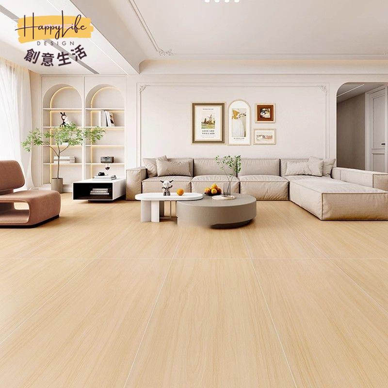 【臺灣公司 可打統編】免運 木紋磚 奶油原木風木紋磚600x1200客廳臥室地磚仿木地板磚魚骨紋木紋瓷磚 可開發票 全館六折 工廠現貨直銷 新品特價 c1082