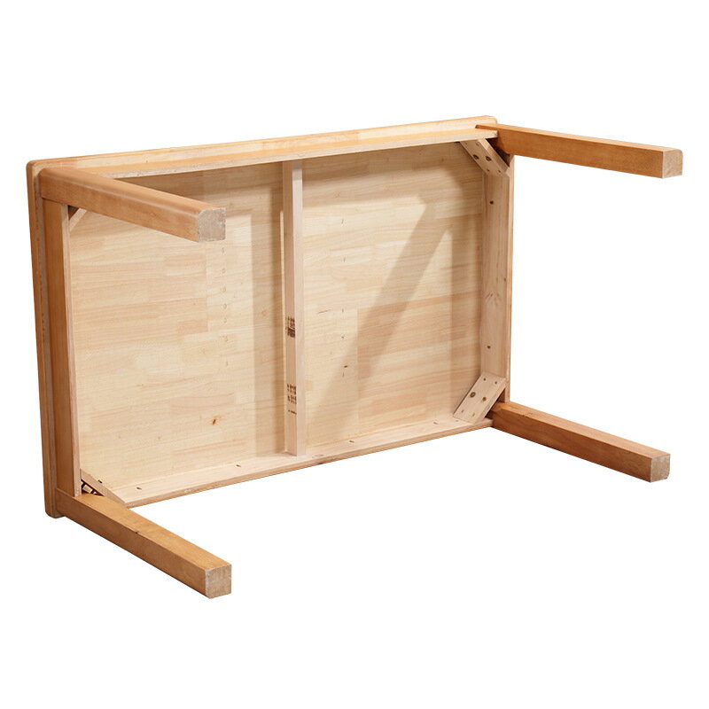 【免運】美雅閣| 南康家具實木餐桌椅組合小戶型西餐桌簡約現代橡膠木餐臺飯桌