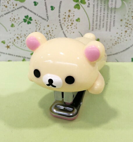 【震撼精品百貨】Rilakkuma San-X 拉拉熊懶懶熊 釘書機-趴式妹妹#54540 震撼日式精品百貨