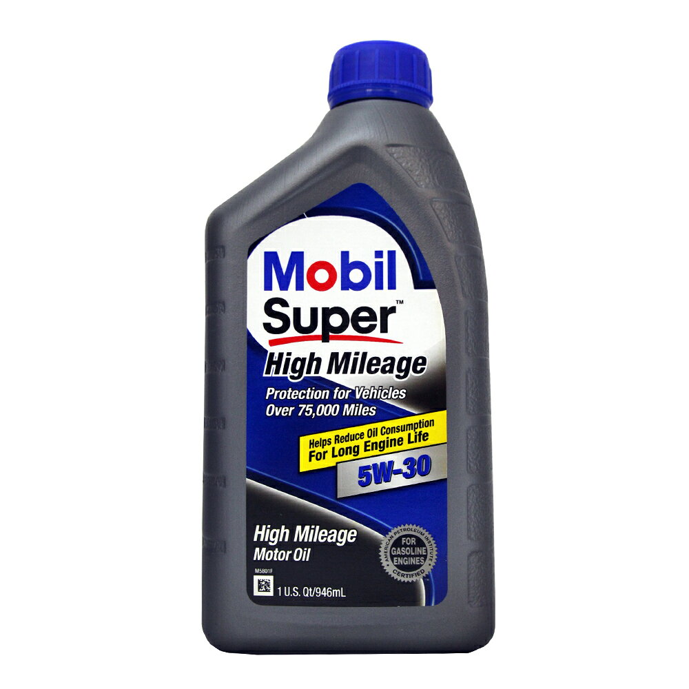 MOBIL SUPER HIGH MILEAGE 5W30 機油