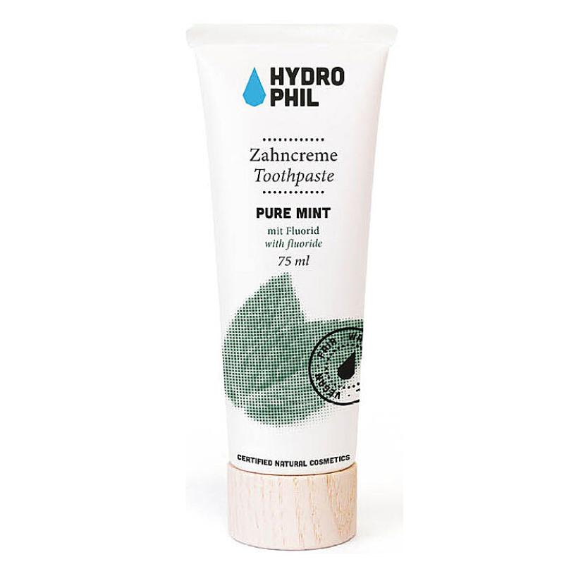 Hydrophil 薄荷牙膏 75ml 衛浴用品 牙膏 薄荷 口腔 照護 生活 口氣清新 牙齒 附發票 【心心哈德】現貨 全館499超取免運｜全場下殺★滿額再享折扣