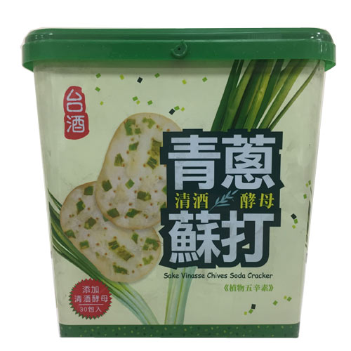 ★超值2件組★台酒清酒酵母青蔥蘇打600G
