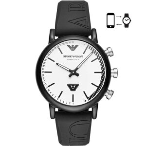 Emporio Armani 智慧型腕錶(ART3022)-42mm-白面膠帶【刷卡回饋 分期0利率】