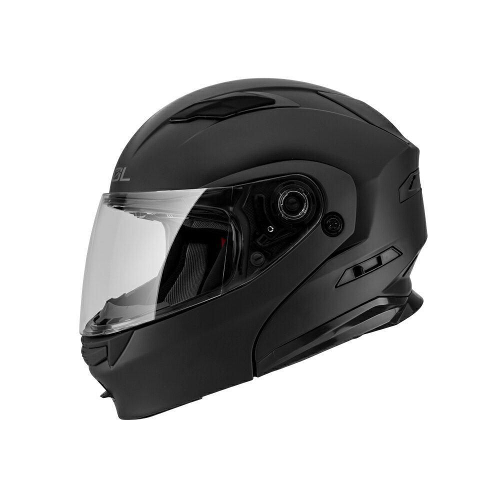 【SOL Helmets】SM-5可掀式安全帽 (素色 素消光黑) ｜ SOL安全帽官方商城