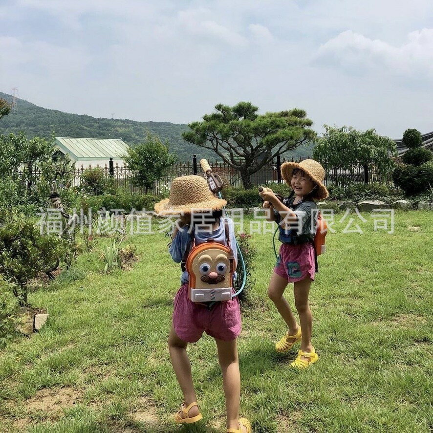 INS風吐司先生水槍兒童戲水玩具寶寶夏天玩具水槍