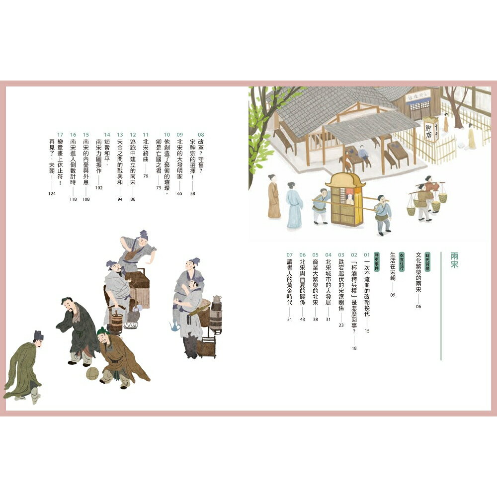 太喜歡歷史了！【給中小學生的輕歷史】①～⑩：從原始時代到民國/知中編委會／著；蔣講太空人、Yoka、子魚非、黃夢真／插畫 7