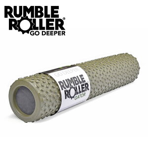 Rumble Roller 揉壓按摩滾輪 狼牙棒 Gator 鱷皮系列 56cm 代理商貨 正品 送MIT厚底襪【樂買網】