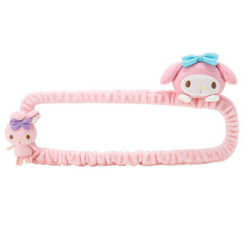 【震撼精品百貨】My Melody 美樂蒂 美樂蒂趴趴立體絨毛車用後照鏡套(PIPI) 震撼日式精品百貨