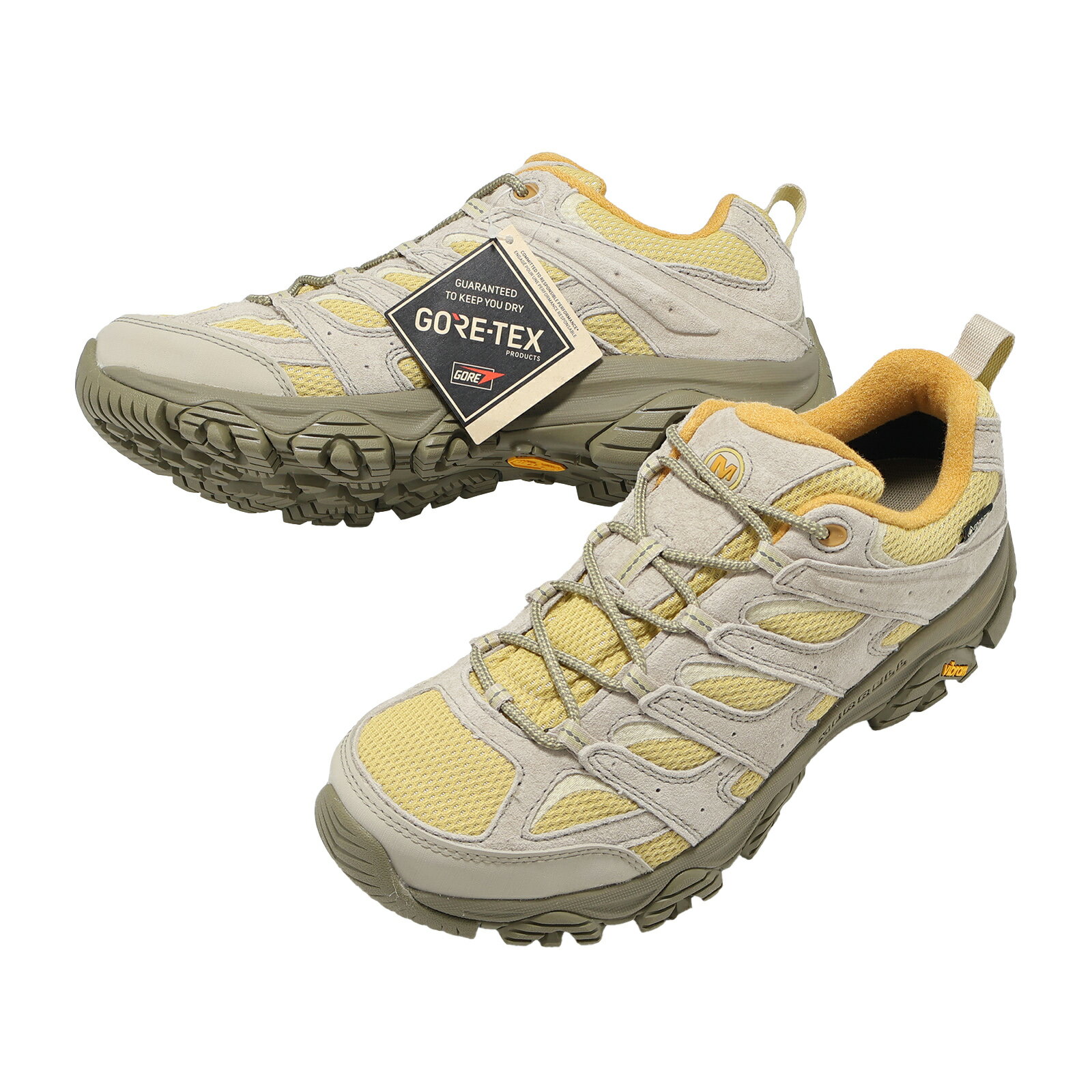 Merrell 戶外鞋 Moab 3 GTX 男鞋 芥黃色 防水 黃金大底 襪套式 登山 機能 越野 ML066069 5