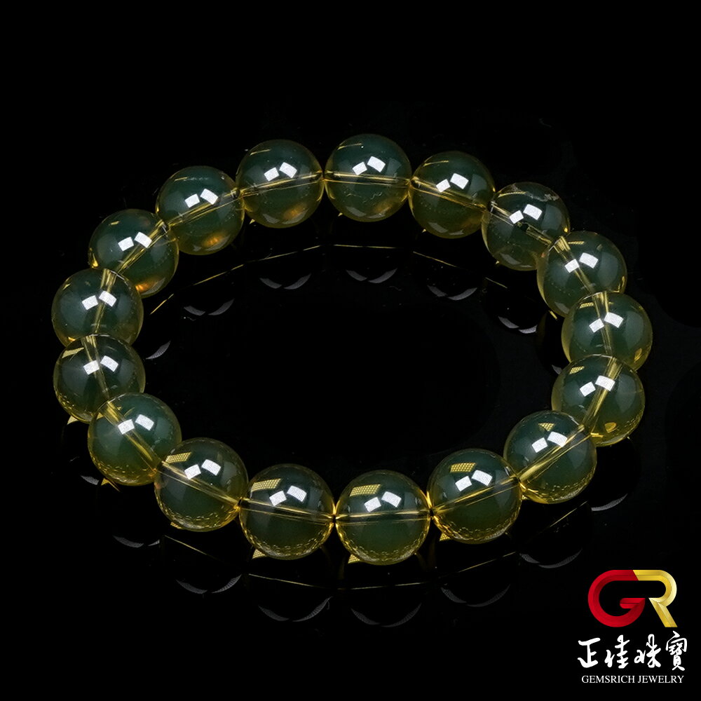琥珀藍珀 高藍超淨水 12-12.5mm 藍珀手珠