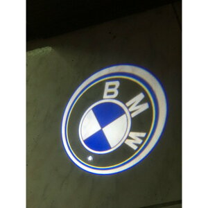 BMW迎賓燈 寶馬迎賓燈 鐳射投影燈 專用車門燈 車門迎賓燈 LED迎賓燈照地燈 車標投影【現貨】