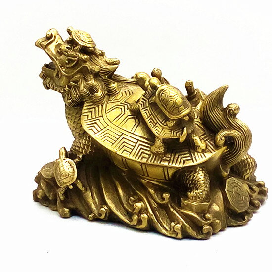 紫石九龜鎮純銅龍龜擺件銅九子龍龜家居鎮宅化煞用品風水吉祥物| 銀聯網