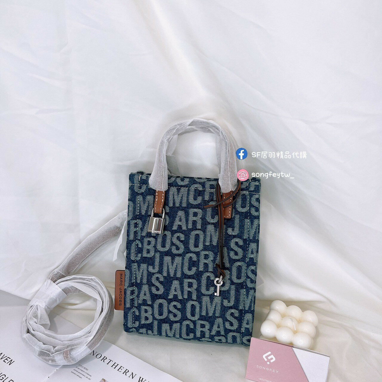 美國代購 臺灣現貨 Marc Jacobs 琴譜包 手提斜揹包【送禮精選★APP下單點數4倍送】