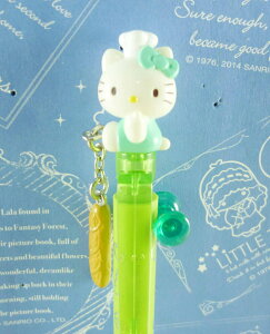 【震撼精品百貨】Hello Kitty 凱蒂貓 KITTY限定版自動鉛筆-散步麵包圖案-綠色 震撼日式精品百貨