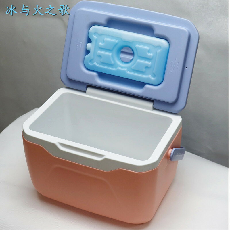 冰大師5.5L便攜式保溫箱冷藏箱車載家用移動小冰箱戶外野餐食品箱