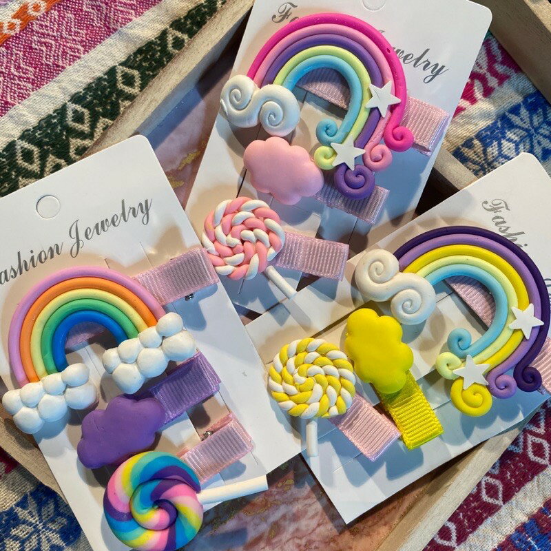 小童糖果髮夾🍬🍬🍭🍭🍬🍭🍬隨機出不挑款