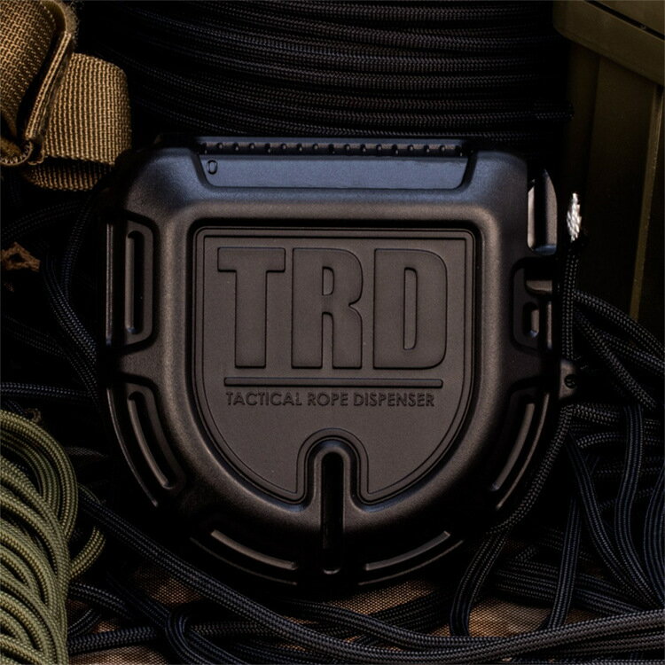 免運開發票 戶外野營戰術傘繩供繩器 TRD快速給繩切割生存收納盒-快速出貨
