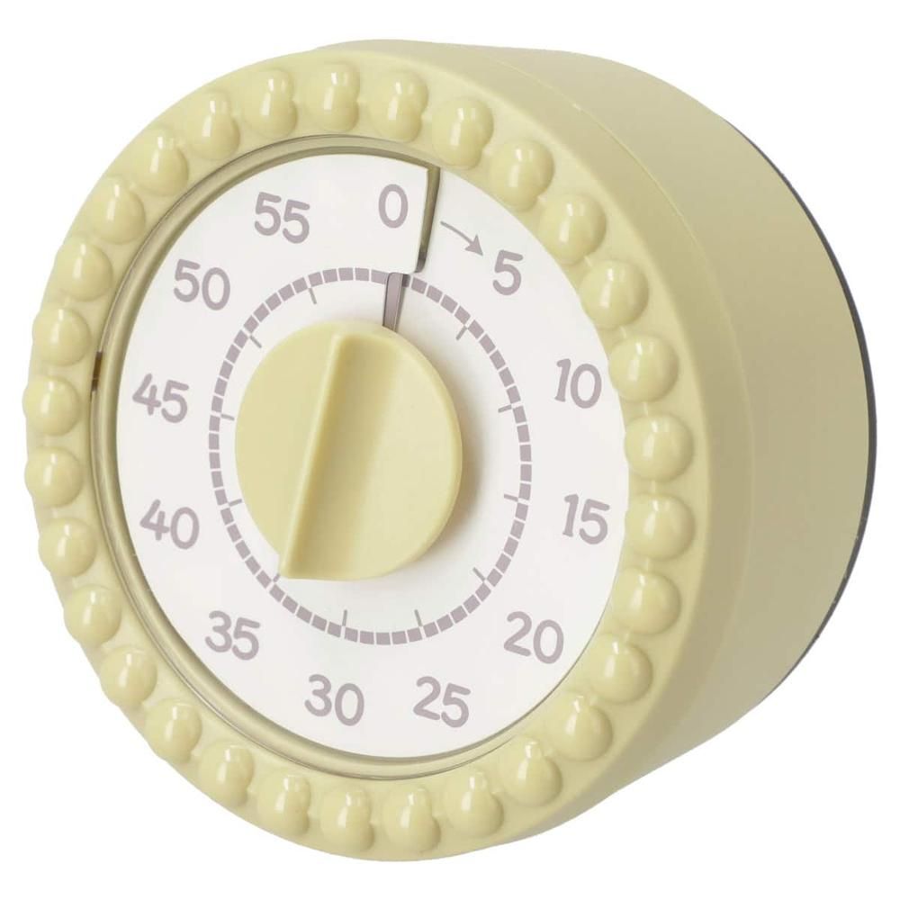 【DECO HOME商品】可磁吸廚用計時器 機械式 VT7389 YE(DH) NITORI宜得利家居