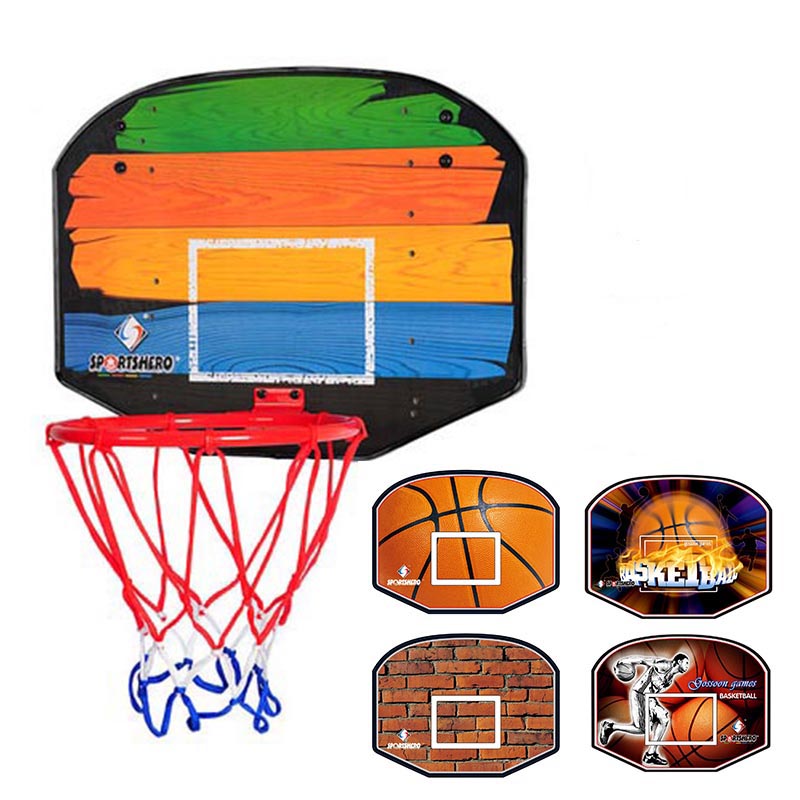 懸掛籃球框 籃球框 籃球板 兒童籃球框籃球架室內外籃圈籃球板親子家用壁掛式籃筐免打孔『cyd21614』