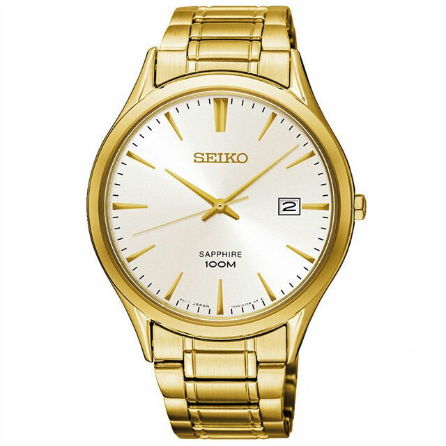 Seiko 精工錶 CS-A 7N42-0FW0G(SGEH72P1) 簡約時尚紳士腕錶/ 金 40mm