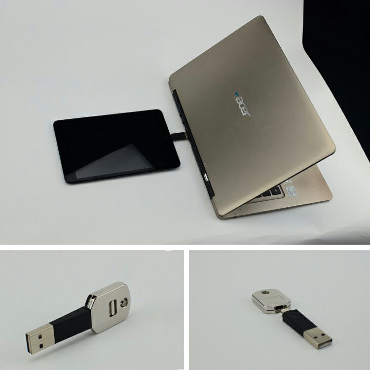 iPhone SE Micro USB 鑰匙 傳輸線 充電線 5S Z5 G5 i6 Plus 『無名』 H03110