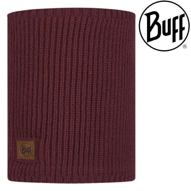 Buff Rutger 針織保暖領巾/頸圍/羊毛圍巾 117902-632 褐紫紅