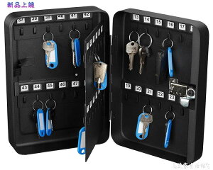 免運 鑰匙箱 全鋼密碼鎖鑰匙箱家用掛墻壁掛式鑰匙櫃4S汽車鑰匙收納管理盒中介