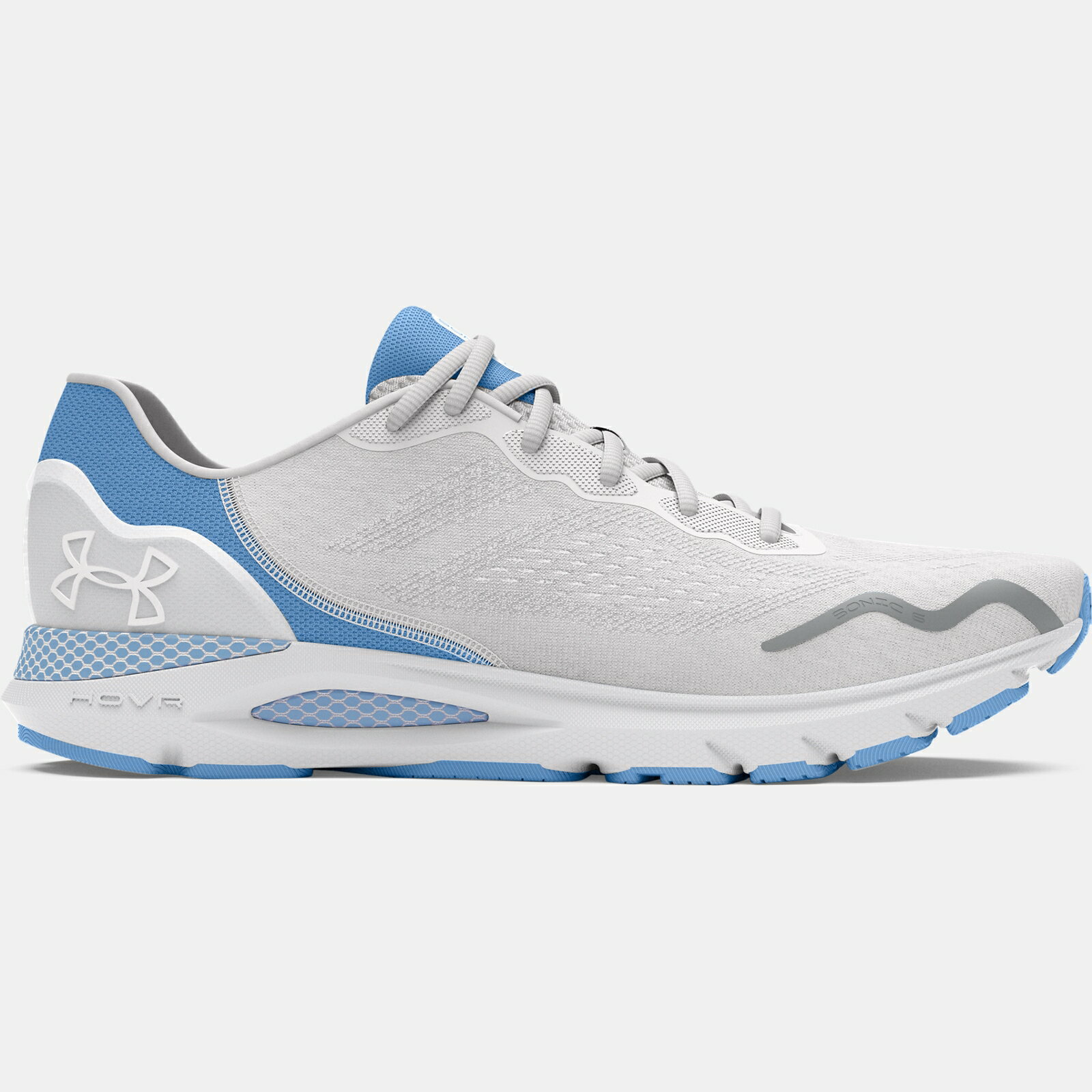 Under Armour UA 慢跑鞋 HOVR Sonic 6 女鞋 灰 藍 緩震 運動鞋 UA