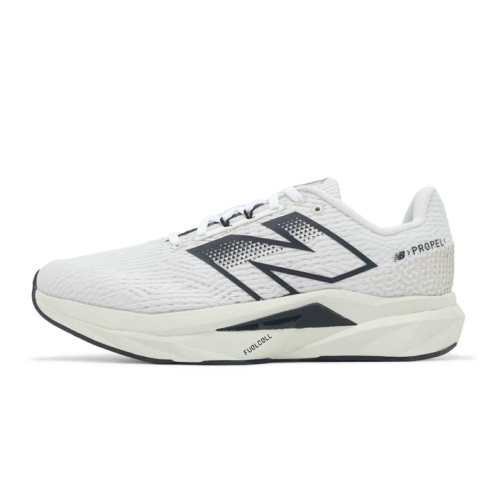 New Balance NB 慢跑鞋 FuelCell Propel V5 2E 寬楦 男鞋 白 黑水泥 運動鞋 緩震 NB MFCPRCW5-2E