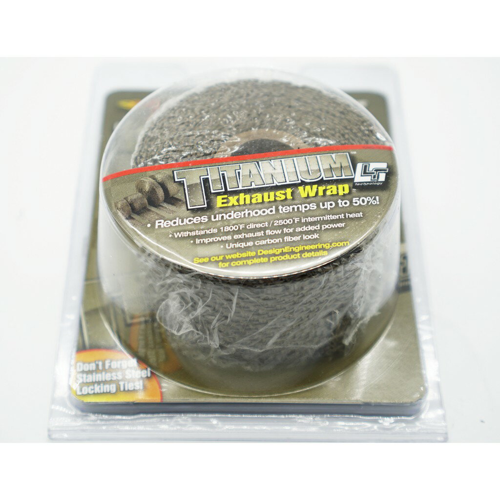 美國進口DEI 鈦系列排氣管 渦輪 頭段 芭蕉 披覆帶 隔熱帶 隔熱棉 STi GT-R 哈雷 重機 4.5公尺長 寬5 2