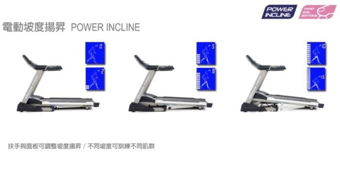 跑步機 強生 跑步機 週年慶特價 電動跑步機 cs-8830跑步機 贈地墊 +美津濃慢跑鞋 4