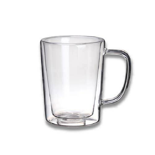 宜龍 馬克杯-雙層玻璃 350ml