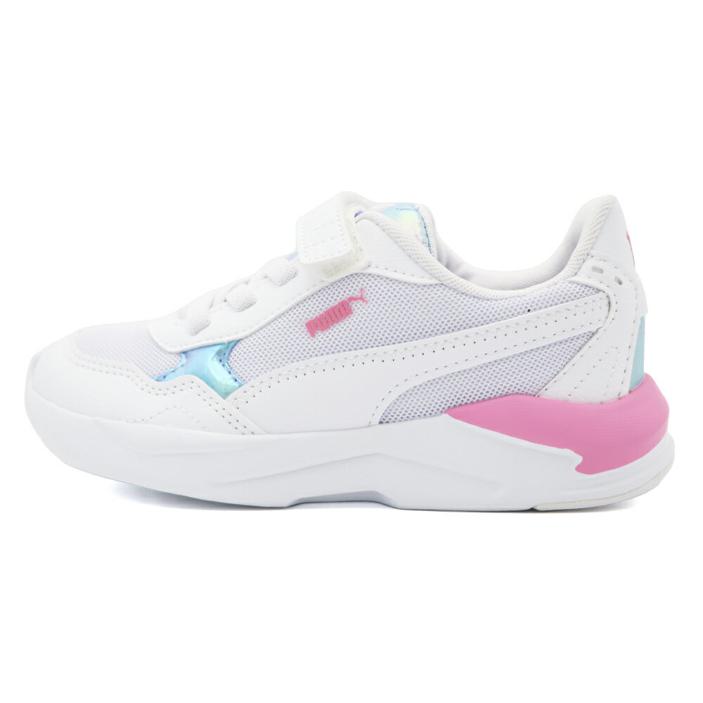 PUMA X-Ray Speed Lite AC+PS 鞋帶 運動鞋 中童鞋 白粉 S1041 (39800601)
