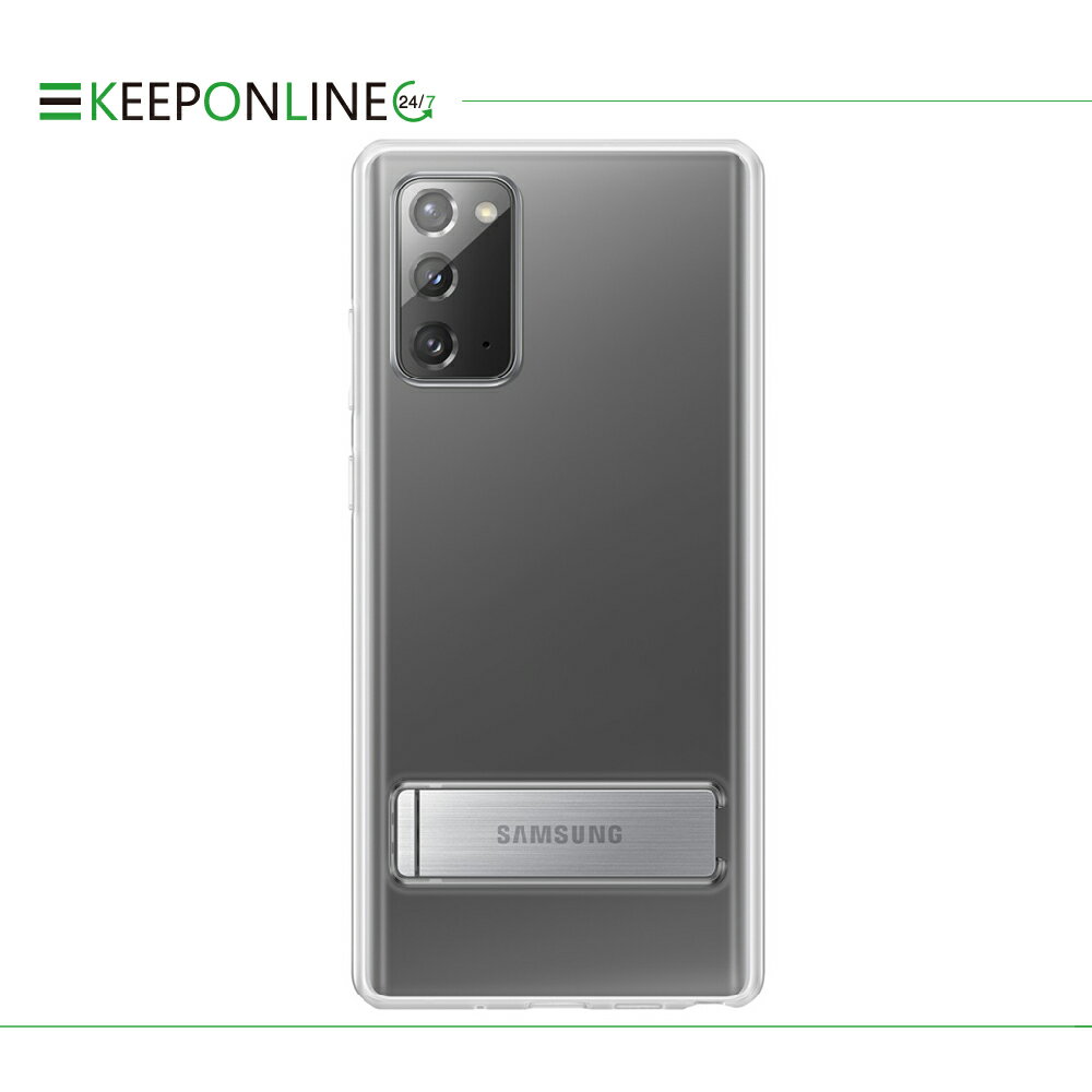 SAMSUNG Galaxy Note20 原廠透明立架式背蓋 (公司貨-盒裝)