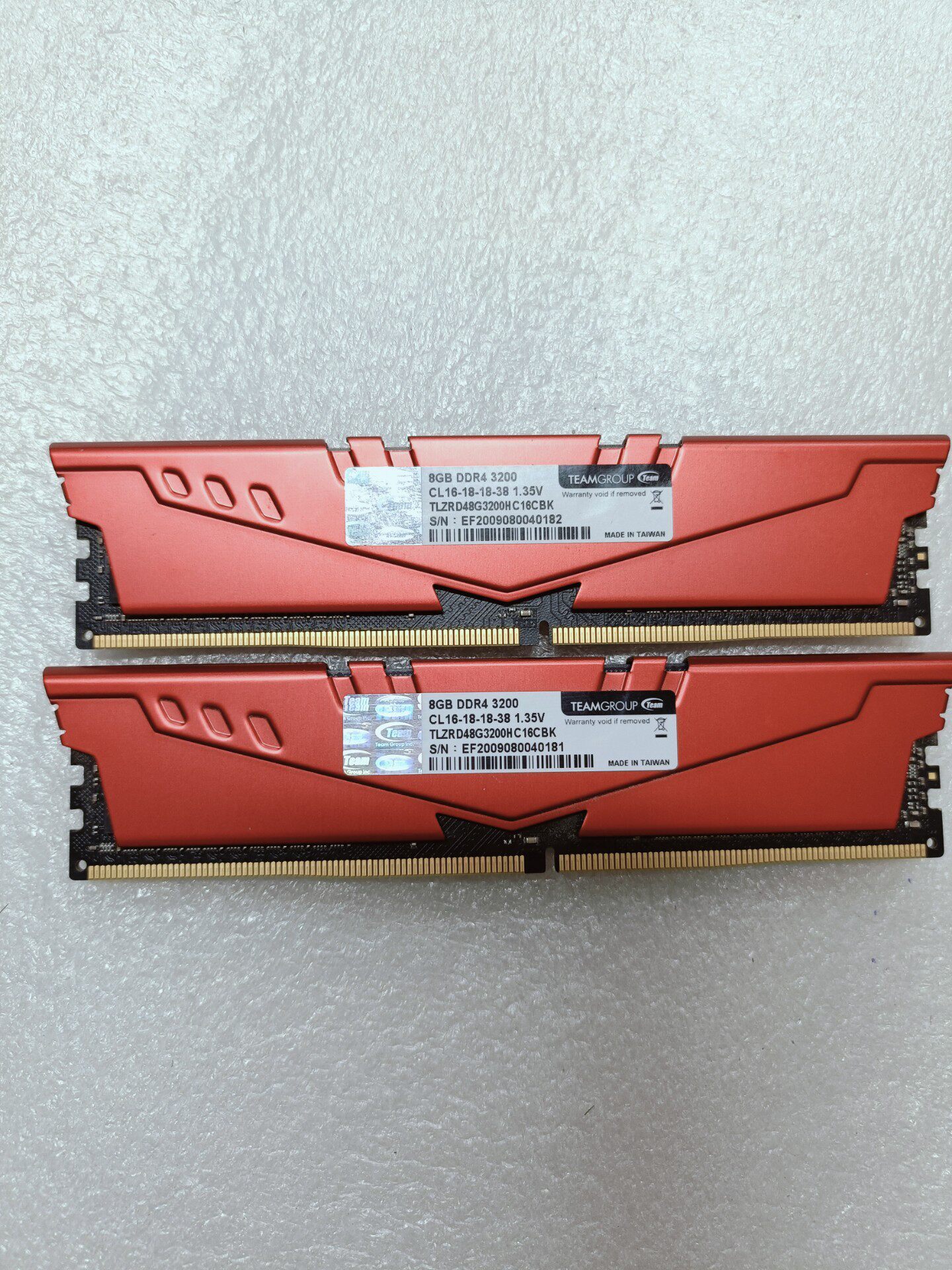 十銓火神DDR4 3200 8G×2 記憶體 紅色散熱馬甲 高效能穩定 雙通道套裝 相容Intel AMD主機板