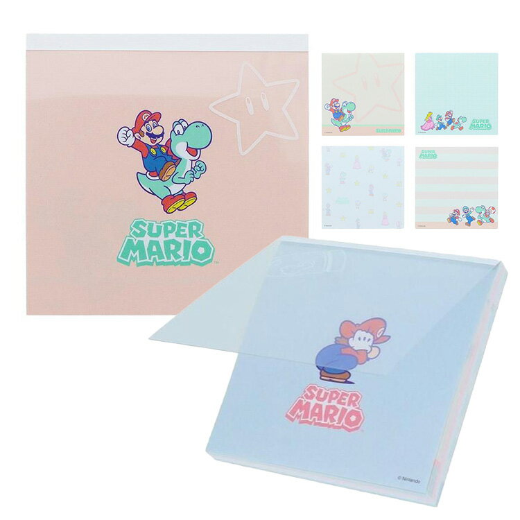 【全館95折】日本製 瑪利歐 便條紙 100張 高質感 文具 Mario LOFT 日本正版 該該貝比日本精品