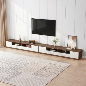 APP下單享點數9% 電視柜茶幾組合簡約現代小戶型客廳簡易家具墻柜北歐電視機柜地柜