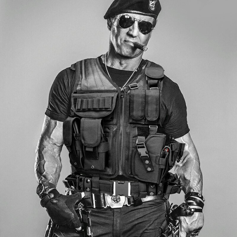 俄軍多功能戰術背心作戰軍迷特種兵裝備馬甲防刺服防彈衣輕量夏季