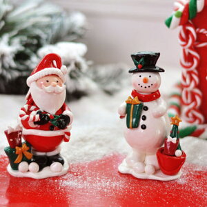 ✤宜家✤可愛創意聖誕擺件飾品 居家商店裝飾 聖誕怖置 聖誕禮物 (二入)