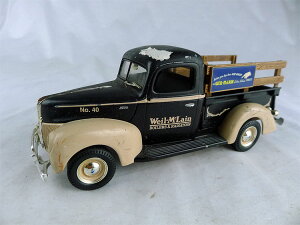 Ford Pickup Weil-McLain福特合金皮卡貨車模型老貨安徒ERTL 1:25