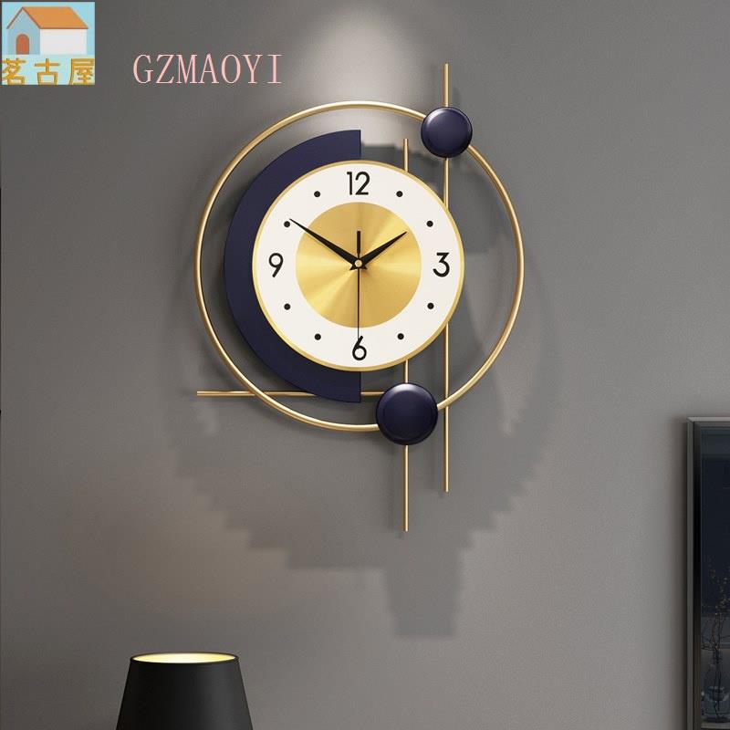 2022 鐘錶家用掛錶簡約裝飾時鐘壁鐘新款創意餐廳掛鐘