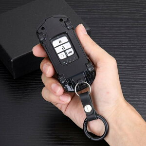 【優選百貨】適用Honda汽車鑰匙套CRV FIT HRV CIVIC 可愛跑車車模鑰匙包鑰匙套 鑰匙包