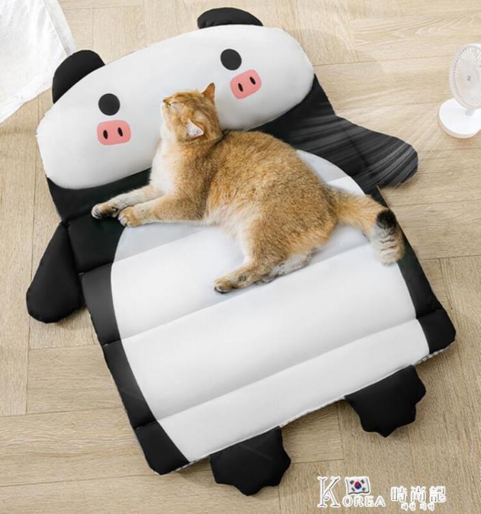 熱銷新品 寵物涼席貓咪夏天降溫涼墊小型犬狗墊子睡覺用夏季可拆洗睡墊地墊